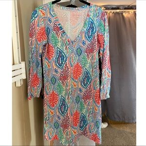 Lilly Pulitzer ‘Let Minnow Christie V-Neck Dress’